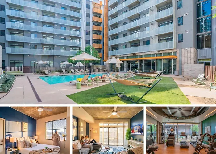 Stylish 1bd - Downtown - Gym, Pool, Parking Apartment